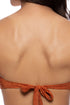 Luli Fama Bungalow Babe Luxe Stitch Free Form Removable Strap Bandeau Top
